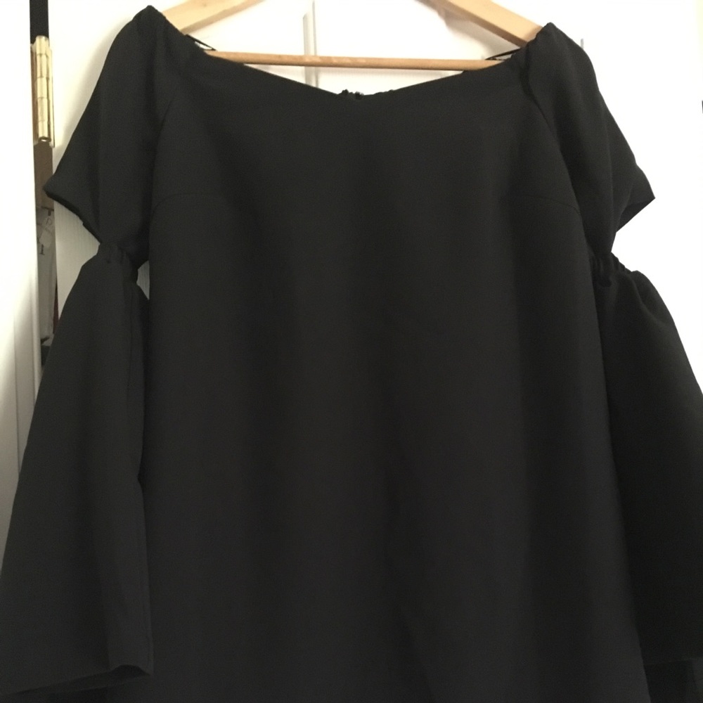 Beautiful LBD w/ Bell Sleeves